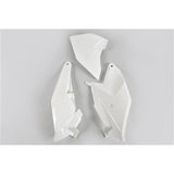 UFO KTM 85SX 18 SIDE PANELS W/ AIRBOX CVR (WHT)