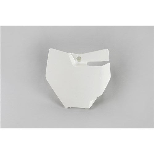 UFO KTM 85SX 18 Front Number Plate (WHT)