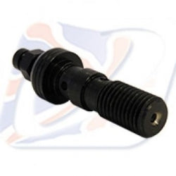 DOUBLE DOMED HEAD BLEED BANJO BOLT M10 X 1.25 BLACK - 410125DB
