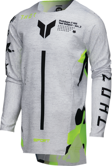 Youth Sport Jersey Riot White/Acid MD 2912-2539