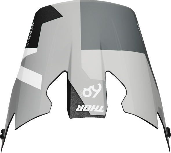 Visor Reflex Sport Brave Grey/White 0132-1828