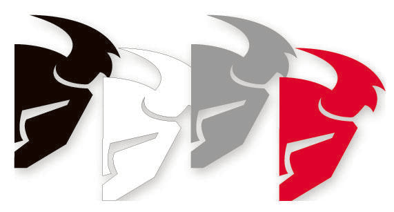 Mask Decal 3" DieCut 8 Pk 4320-0477