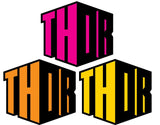 Decal S14 Thor Block 3Pk 4320-1514