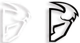 Decal S14 Diecut 3"Pk Black 4320-1515