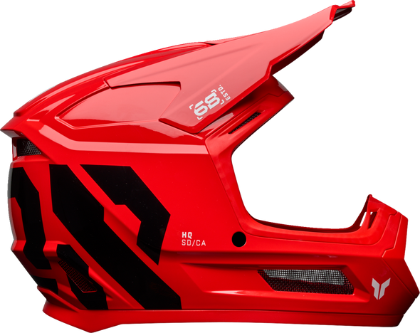 Helmet Yth Fleet Forge Red SM 0111-1683