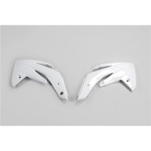 UFO CRF150R 07-18 Radiator Shrouds (WHT)