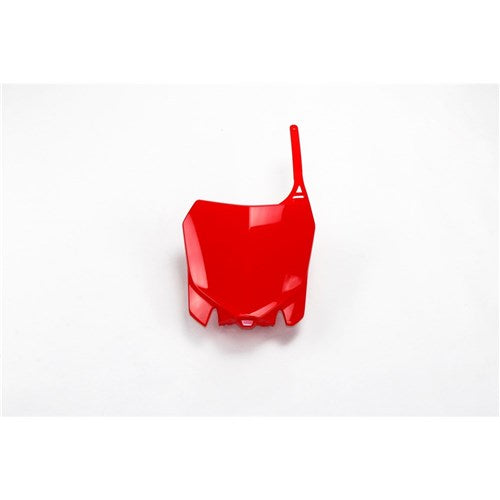 UFO Honda Front Number Plate CRF250R 14-17/CRF450R 13-16 (Red 00-18)