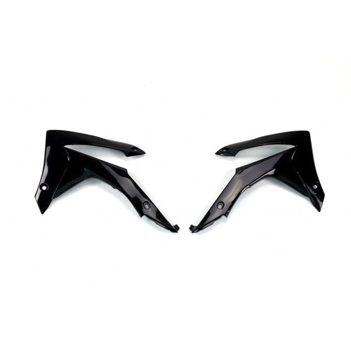 UFO Honda Radiator Shrouds CRF250R 14-17/CRF450R 13-16 (BLK)