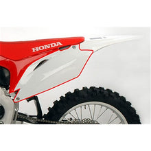 UFO CRF250R 14-17/CRF450R 13-16 L/H Side Panel for Single Pipe (WHT)