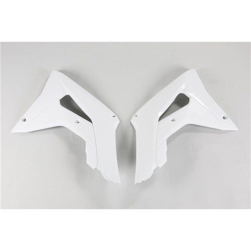 UFO Radiator Shrouds CRF250R 18/450R 17-18 (WHT)