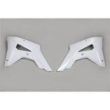 /UFO RADIATOR SHROUDS CRF450RX 17-18 (WHT)
