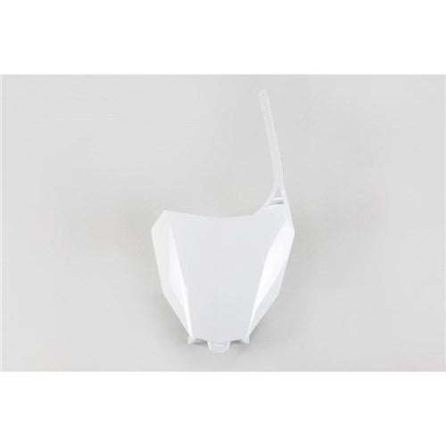 UFO Honda Front Number Plate CRF250R 18/450R/RX 17-18 (WHT)
