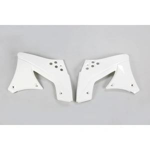 #UFO KX250F 2009 & 2012 RADIATOR SHROUDS (WHT 041/047)