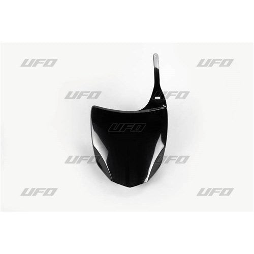 UFO Front Number Plate KX250F 09-12 (BLK)
