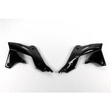 UFO Kawasaki Radiator Shrouds KX250F 13-16 (BLK)