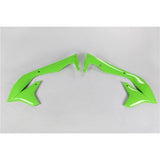 /UFO KAWASAKI RADIATOR SHROUDS KX450F 16-18 (GRN)