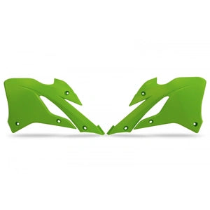 UFO Kawasaki Radiator Covers KX85 22 (GRN)