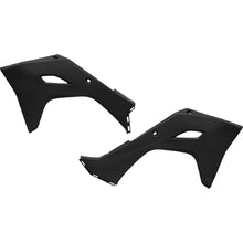 UFO Kawasaki KX450F 2024 Radiator Shrouds (BLK)