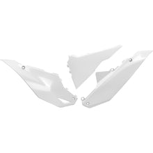 UFO Kawasaki KX450F 2024 Side Panels (WHT)