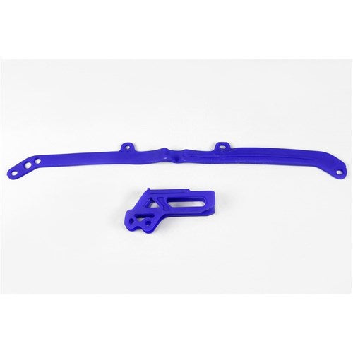 UFO Kit Chain Guide/S-Arm Slider YZ125/250 15-18 YZF/WRF250/450 07-08 (Reflex BLU)