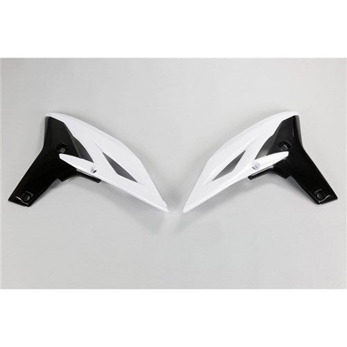 UFO YZF250 2010 Radiator Shrouds (WHT)