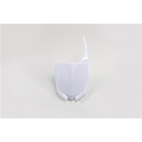 UFO YZ125-250 15-21/YZF250 10-18/450 10-17 FR No. Plate ((WHT))
