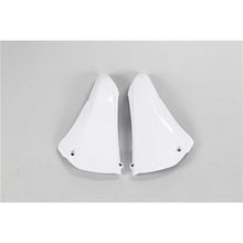 UFO YZF450 10-13 Upper Radiator Shrouds ((WHT))