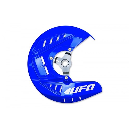 UFO Yamaha YZF250 14-18 YZF450 14-18 Front Disc Cover W/ALU Mount (Reflex BLU)