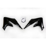 UFO YZ250F 19-22/450F 18-22/WRF 19-22 RADIATOR SHROUDS (BLK)