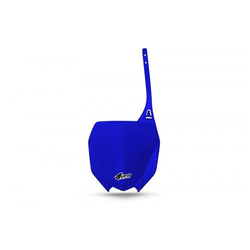 UFO Yamaha YZ450F 18-19 YZ250F 19 Front Number Plate (Reflex BLU)
