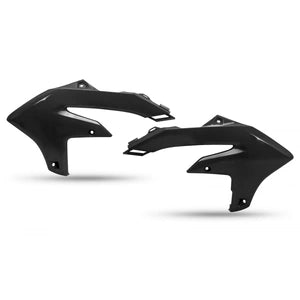 UFO Yamaha YZF250 2024/YZF450 23-24 Radiator Shrouds (BLK)