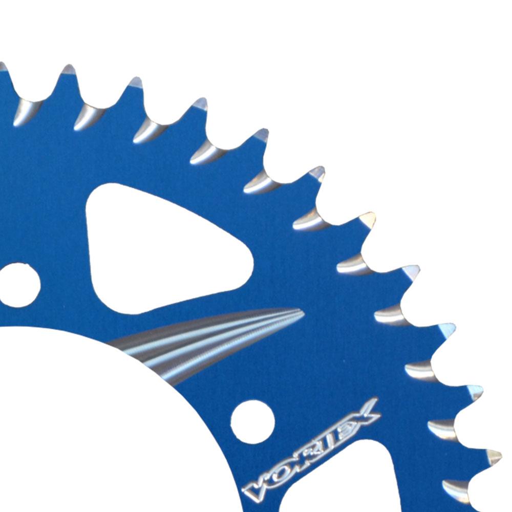 VORTEX ALLOY REAR SPROCKET 530-43T - BLUE - 39-0525-41ZB