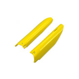 UFO FORK SLIDER PROT-RM125/250 07-11/RMZ250/450 07-22 (YEL 01-22)