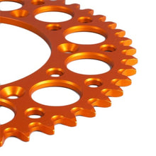 RENTHAL REAR SPROCKET MX ULTRALIGHT GROOVED ORG 38T (491--415-38P-OR)