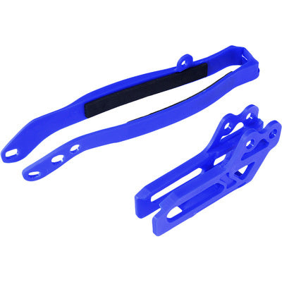 #UFO KIT CHAIN GUIDE/S-ARM SLIDER RMZ250 07-09/450 06 08-09 (REFLEX BLU)