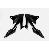 UFO RADIATOR SHROUDS RMZ250 19-22/RMZ450 18-22 (BLK)