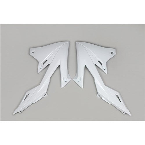 UFO Radiator Shrouds RMZ250 19-22/RMZ450 18-22 (WHT)