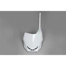 UFO Front No. Plate RMZ250 19-22/RMZ450 18-22 (WHT)