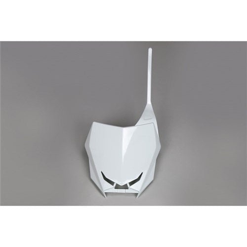UFO Front No. Plate RMZ250 19-22/RMZ450 18-22 (WHT)