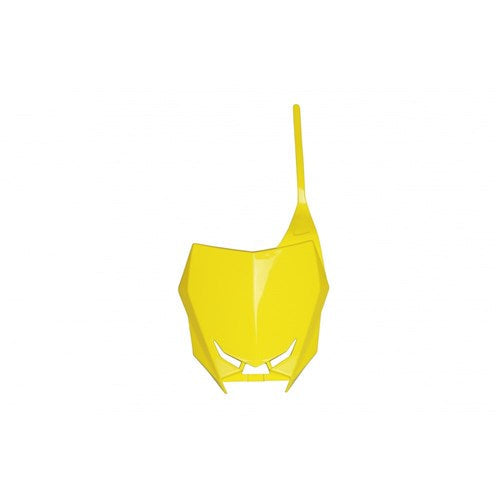 /UFO Front No. Plate RMZ250 19-22/RMZ450 18-22 (YEL 01-22)
