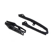 UFO Chain Guide/Swingarm Slider Kit RMZ250 19-22/RMZ450 18-22 (BLK)