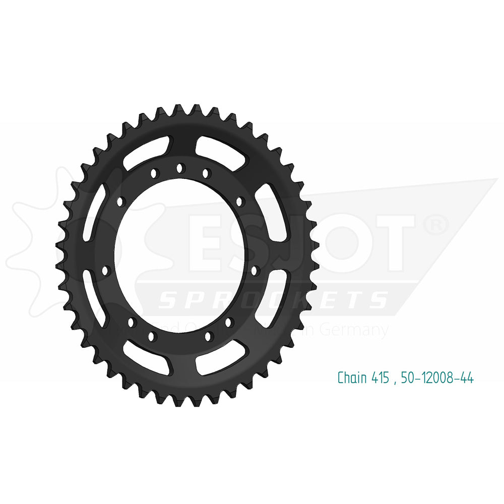 Sprocket Rear 415-44T Steel - 50-12008-44