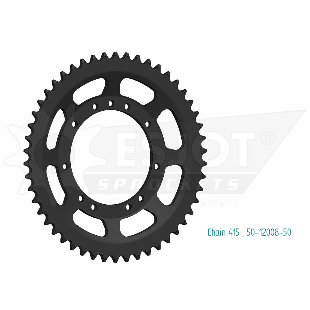 Sprocket Rear 415-50T Steel - 50-12008-50