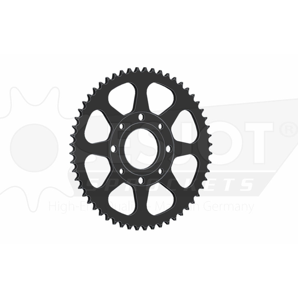Sprocket Rear 428-56T Steel - 50-15001-56