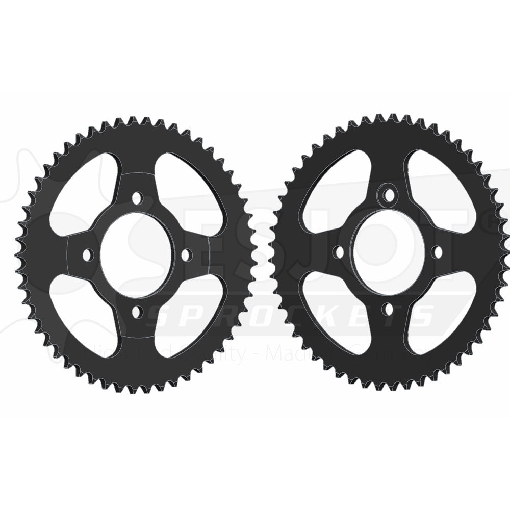 Sprocket Rear 428-53T Steel - 50-15013-53