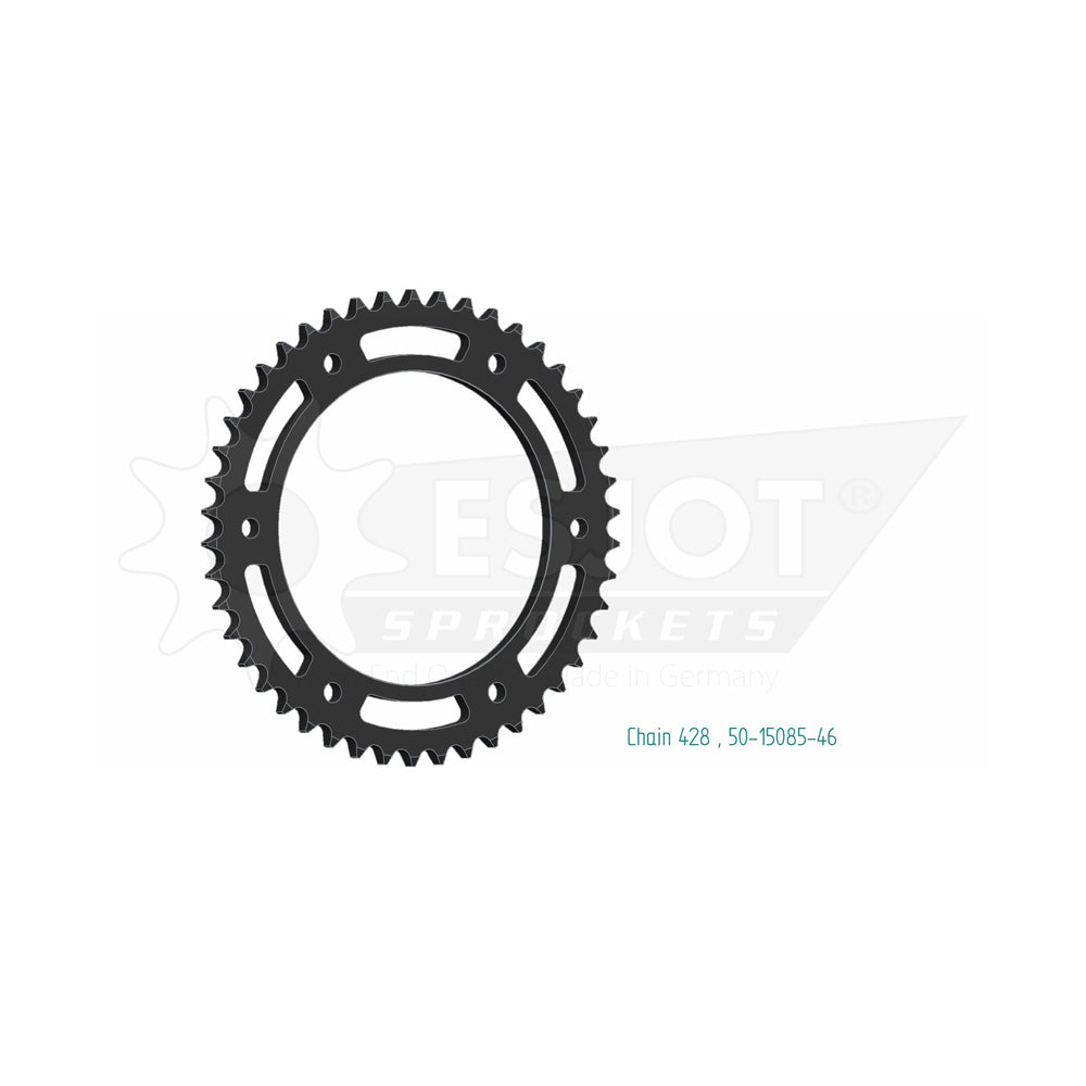 Sprocket Rear 428-46T Steel - 50-15085-46