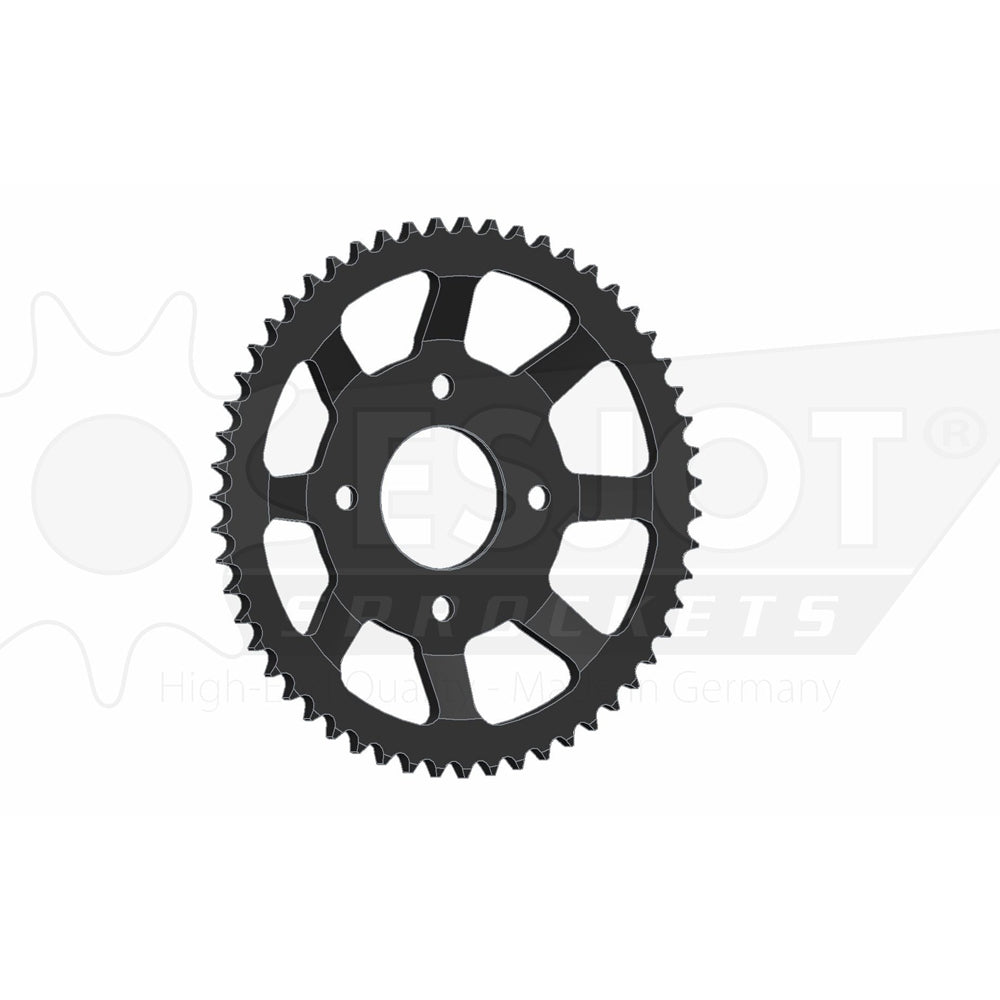 Sprocket Rear 428-55T Steel - 50-15101-55