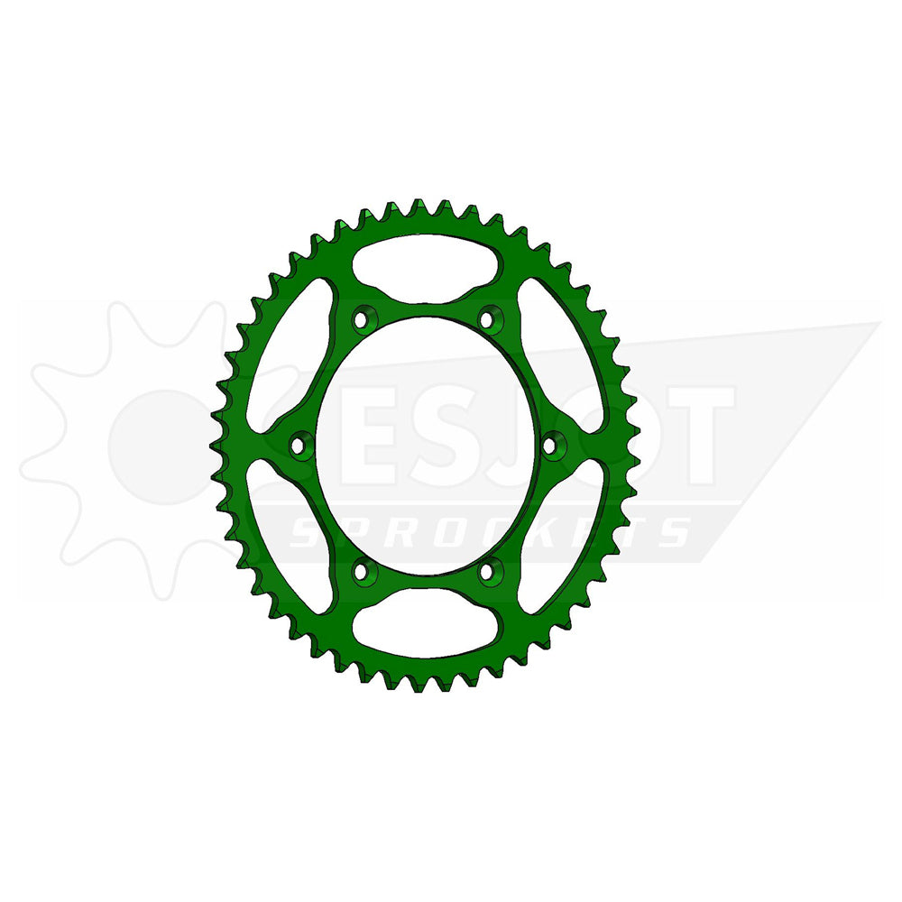Sprocket Rear 520-49T Ultralight Steel Green - 50-32024-49LG