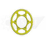 Sprocket Rear 520-51T Ultralight Steel Yellow - 50-32041-51LY