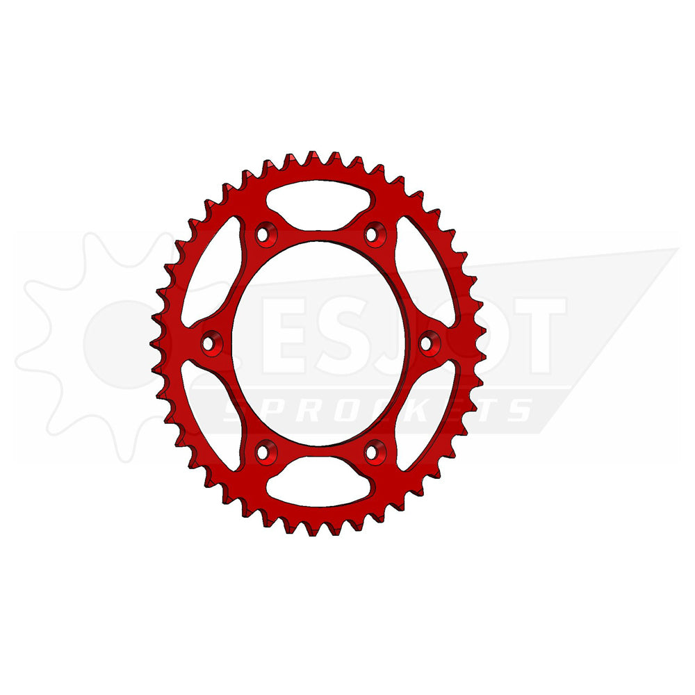 Sprocket Rear 520-45T Ultralight Steel Red - 50-32045-45LR